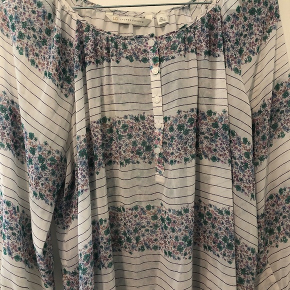 Lauren Conrad sheer top size XL - Picture 7 of 7